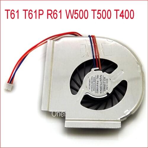 Free Shipping New MCF-217PAM05 42W2461 42W2460 3PIN For IBM Lenovo Thinkpad T61P T61 R61 W500 T500 T400 Laptop CPU Cooling Fan