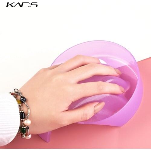 KADS Nail Art Soak Bowl Plastic Hand Wash Remover Nail Art Soak Bowl Off Hand Spa Bath Soaker Treatment Manicure DIY Salon Tools