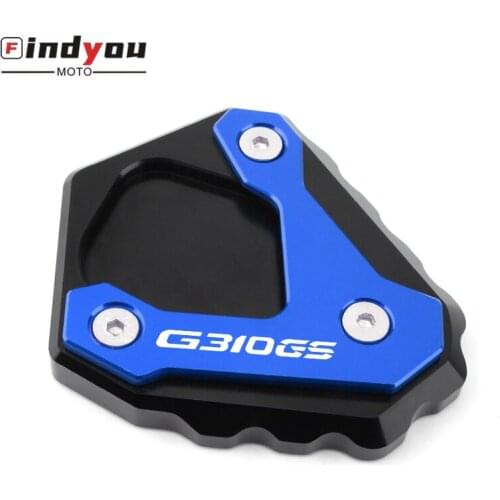 For BMW G310GS G 310GS G 310 GS 2017 2018 Motorcycle Kickstand Extension Plate Foot Side Stand Enlarge pad