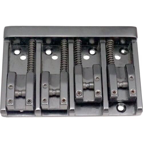 Electric Bass Bridge Fixed 4 String Bass Bridge Guitar Strings Bridge Guitar Accessories Parts Musical Instrument