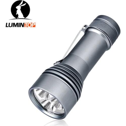 LUMINTOP FW21 Pro High Lumen Flashlight 3* XHP50.2 LEDs Cool White LED max 10000LM long beam throw 325 meter outdoor EDC torch