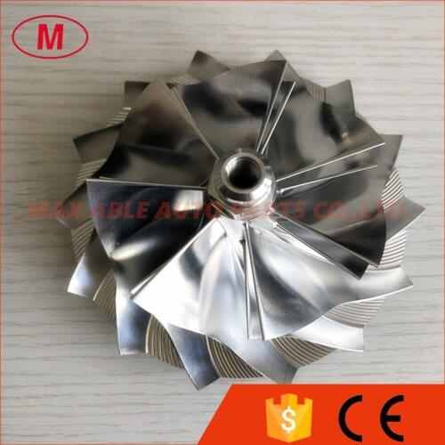 GTA4508R 742582-0001 79.81/108.04mm 7+7 Blades high performance turbo billet/aluminum 2618/milling compressor wheel