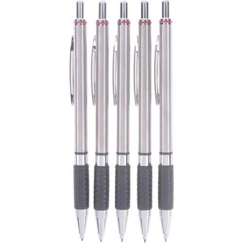2.0mm Lead Holder Mechanical Pencil 2mm Metal Lead Holder Mechanical Draft Pencil Drawing School Office Supplies