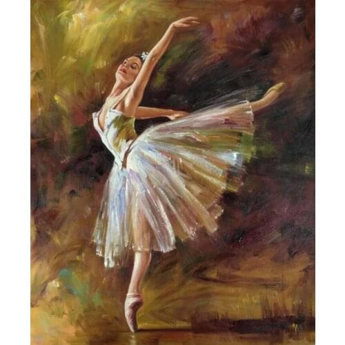100%Handmade oil paintings Edgar Degas Dancer ballerina Tilting modern artwork on canvas beautiful women pictures for wall decor