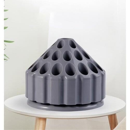 Dental Bur Box Grinding Head Placement Box Honeycomb 360-Degree Rotating Dental Bur Storage Box