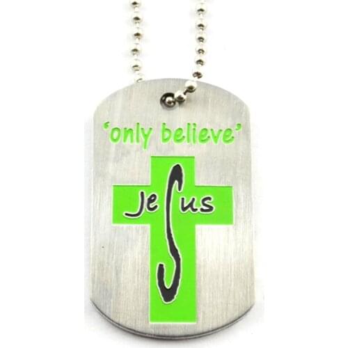 Cotomised dog tag,iron die cast,antique silver plated, with ball chain,free design,jefs,2018 hot sale,GREEN enamel filled