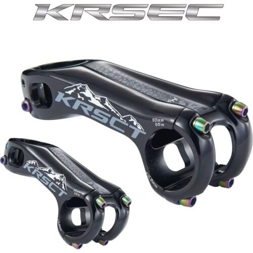 KRSCT New CNC bicycle stem road mountain bike stem mtb 20 degree 28.6*31.8mm *80/90/100mm cycling bike parts