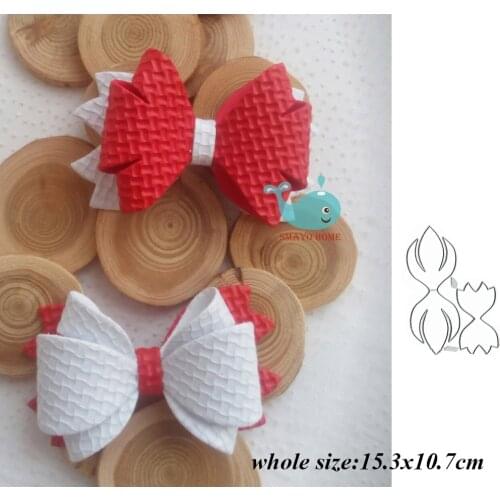 2019 metal Bow tie cutting dies Craft Metal Cutting Dies cut die Cute Scrapbooking DIY Paper Card Craft Embossing Die Cuts