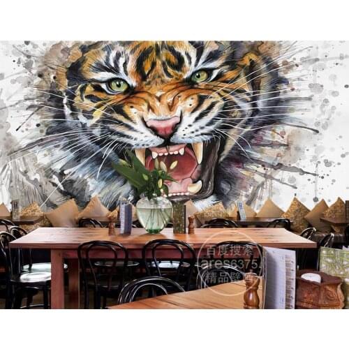 Custom 2020 3d mural wallpaper animal wallpaper for walls 3 d Living room bedroom photo wallpaper animal