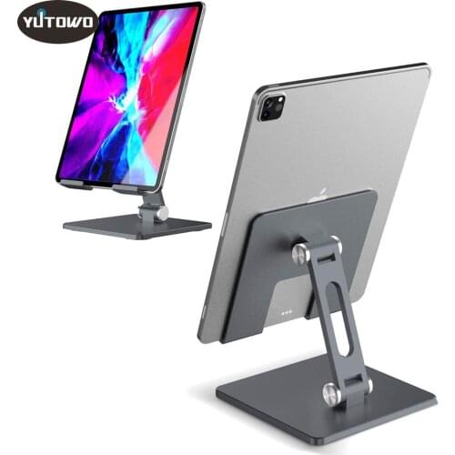 Tablet Stand Desktop Adjustable Stand Foldable Holder Dock Cradle For iPad Pro 12.9 11 10.2 Air Mini 2020 Samsung Xiaomi Huawei