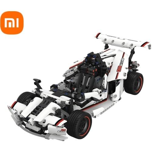 New Xiaomi MITU Intelligent Building Blocks Road Racing Car Kids Toy Electric Bluetooth 5.0 APP Smart Remote Control 900+Parts