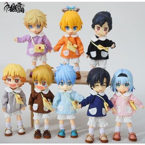 Ob11 baby clothes kindergarten school uniform set shoes 12 points BJD GSC clay body 9