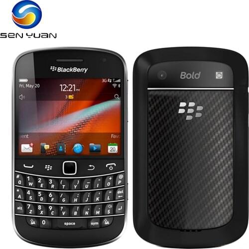 Original BlackBerry Bold Touch 9930 Cell Phone Mobile Phone 8GB Storage 5MP Camera 3G Smartphone Free Shipping cellphone