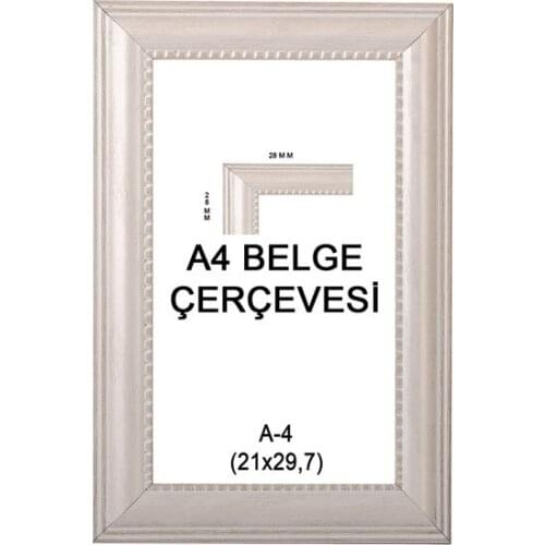 Modern White A4 Picture frame Glazed Model 21 X29,7 фоторамка коллаж Photo frame