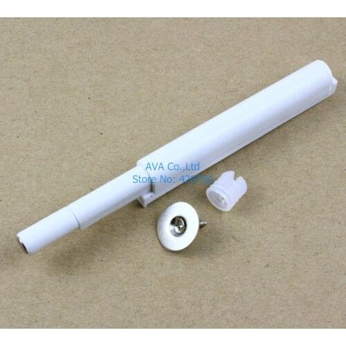 10PCS Magnet Push To Open System For Kitchen Cabinet Door Damper Buffer Closer Door Catch Without Handle (Optional: White/Gray)