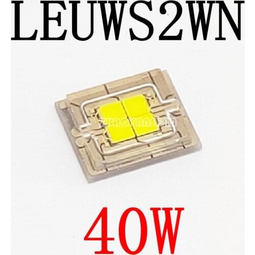 10pcs X LEUW S2WN LEUWS2WN 40W 5060 White Stage light projector high power LED lamp beads SMD LED