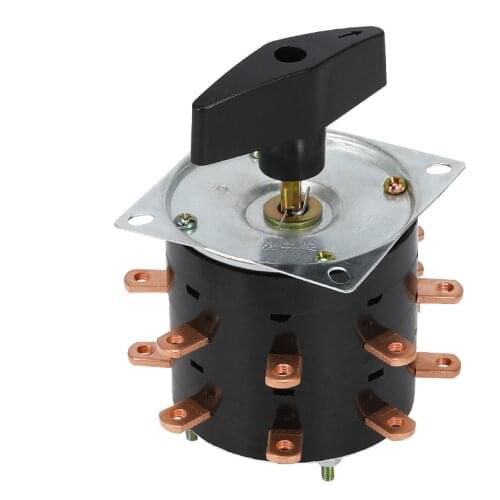 220V 15A 36 Terminals Rotary Changeover Switch for Electric Welding Machine