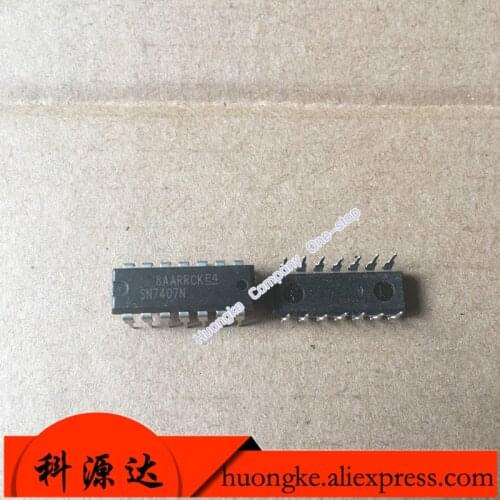 5PCS /LOT SN7407N DM7407N HD7407P SN7407 7407P 7407N 7407 Brand new original authentic Inline DIP14