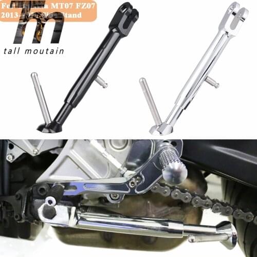 For Yamaha MT-07 FZ-07 MT07 FZ07 2013-2020 2018 2019 MT 07 Accessories Motorcycle Adjustable Kickstand Foot Side Stand Support