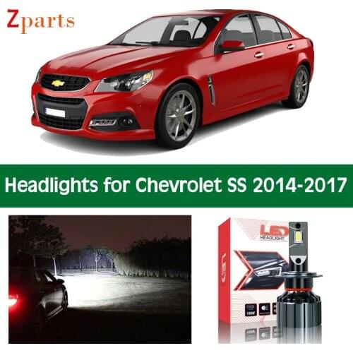 Car Headlight For Chevrolet SS 2014 2015 2016 2017 Low Beam High Beam Auto Canbus Headlamp Lighting Lights Lamp Accessories Part