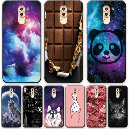 Honor 6X Case Cover For Huawei Honor 6X Silicone Soft Back Cover Phone Case For Huawei Honor6X 6X 6 X TPU Matte Case Bumper Cute