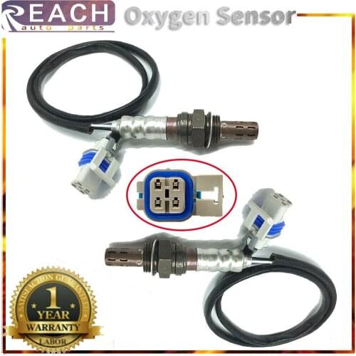 2pcs Downstream Oxygen Sensor For 2002-2007 Chevrolet Silverado 1500 HD V8 6.0L