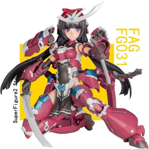 K o t obukiya Original Action Anime Figure Fg031 Fag Frame Girl Mobile Suit Girl Magatsuki Special Code Assembly Model Toys