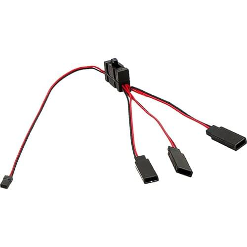 Servo Extension Cable Y Control Cable Power on / Off Switch Model RC Car Boat
