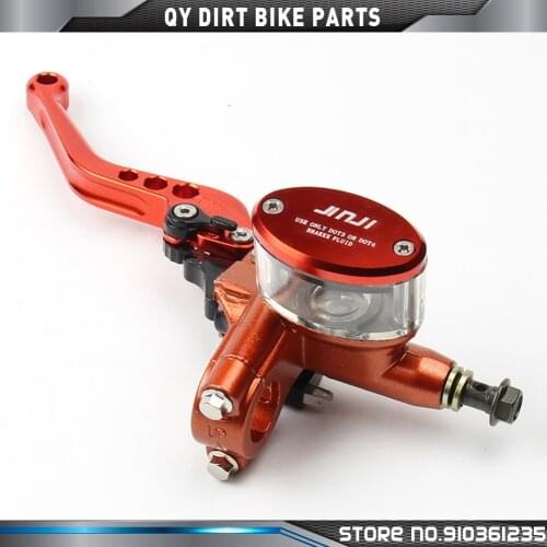 CNC Left Brake Pump Refit hydraulic Clutch Rear Brake Pump master cylinder For Dirt Pit Bike ATV Quad scooter Motorcycle M10