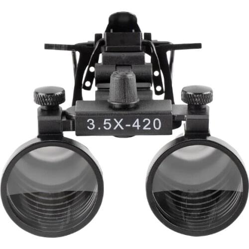 Medical Supplies Dental Instrument 3.5X Dental Binocular Loups with Metal Clip