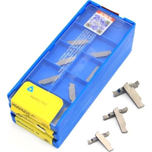 MGGN200 MGGN250 G H01 MGGN300 M H01 100% original Aluminum Alloy Blade Grooving Aluminum Processing CNC Cutting Tool Lathe Tool