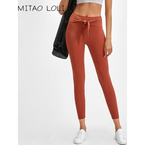 MITAO LOLI WINSOME-NEW Color Four-Ways Stretchy Sport Workout Yoga Leggings Naked-feel Butter Soft Gym Athletic Tights Pants
