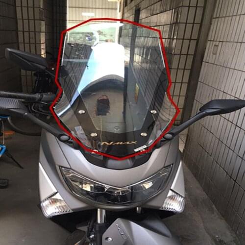 Modified Motorcycle Windshield WindScreen Brown Wind Deflectors protector for Yamaha 2016 2017 2018 NMAX155 NMAX 155 nmax 150