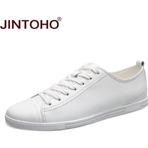 JINTOHO 2017 New Men Shoes High Quality Brand Men Genuine Leather Shoes Fashion Casual Mens Shoes Male Flats Shoes