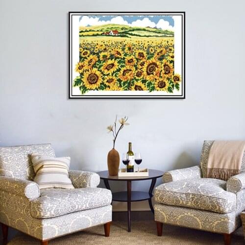 Cross Stitch Kit Printed Cross-stitch Set Embroidery Needlework