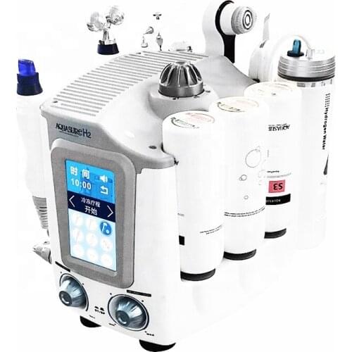 2020 New 6 In 1 Small Bubble Aquasure H2 Hydro Toning Hydrogen Peel Dermabrasion Water Aqua Facial Beauty Machine