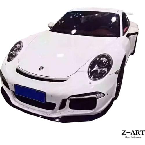 Z-ART facelift front bumper for Porsche 911 2012-2015 PP GT3 front bumper for Porsche 991 GT3 Tuning body kit for Porsche 991.1