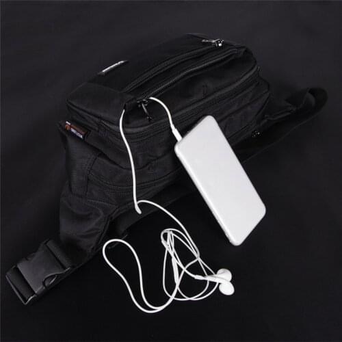 Men Women Waist Pack Bag Fanny Pack Hip Bum Bag Strap Outdoors Workout Traveling Casual Adjustable Running Hiking Cycling Unisex