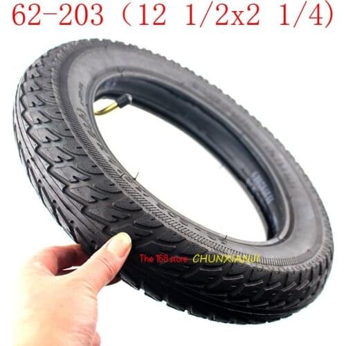 Size 12 1/2 X 2 1/4 ( 62-203 )Tire fits Many Gas Electric Scooters 12 Inch tube Tire For ST1201 ST1202 e-Bike high quality