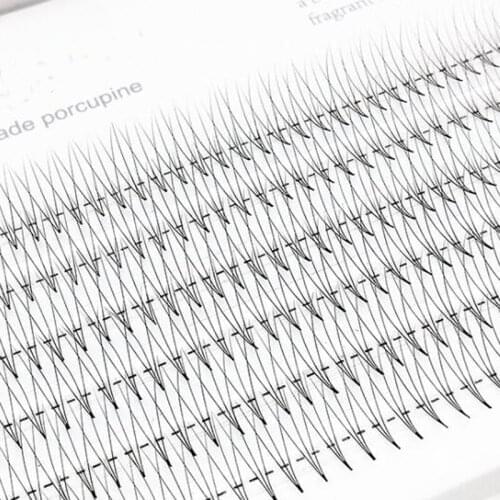 NEW High capacity eyelashes mink makeup 6 Lines 3D Premade Fans Russian Volume Eyelash Black Faux Mink Premium Eyelash