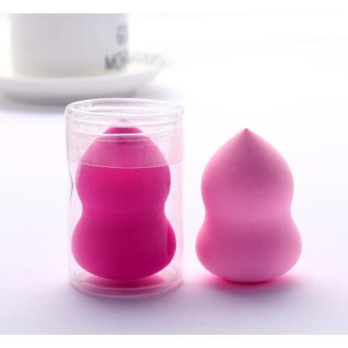 1Pc Water Drop Cosmetic Puff With Plastic Box Flawless Powder BB Cream Makeup Sponge Blender Foundation Concealer Make Up Tools