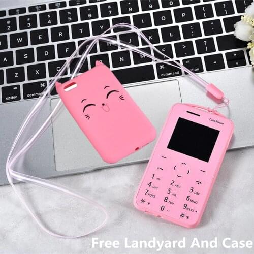 New A5 Push-botton Cell Phone With 1.77 Inch Bluetooth Music Low Radiation Small Student Cartoon Kid Card Telephone Whatsapp