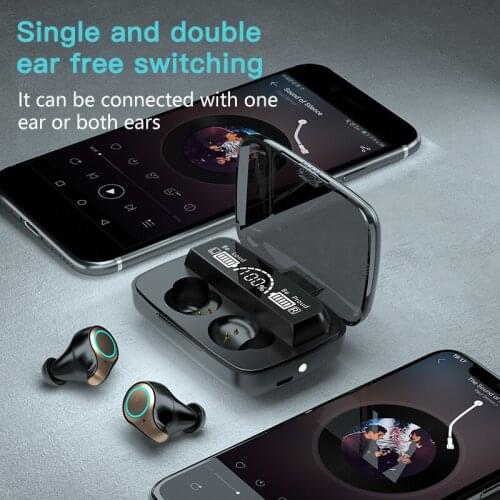 M18 TWS Bluetooth Earphones Wireless Earbuds Gaming Fitness Headset For Iphone Xiaomi Oneplus Buds Fone De Ouvido Bluetooth