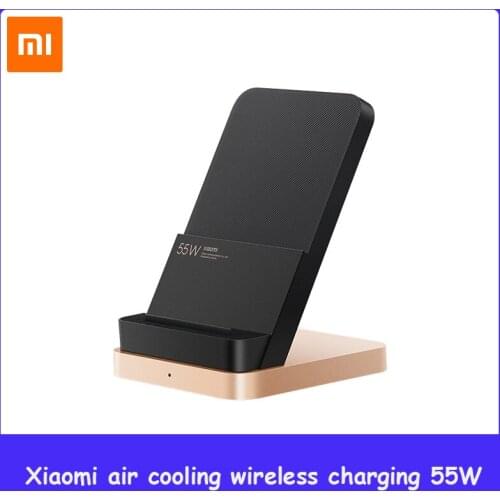 Xiaomi Vertical Air-Cooled Wireless Charging 55W Cooling Fast Cooling Wireless Charging Support Huawei Mobile Phone for Samsung