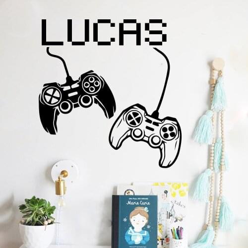 Beauty Custom Name Vinyl Kitchen Wall Stickers Wallpaper Home Decor Children House Wall Art Sticker Murals