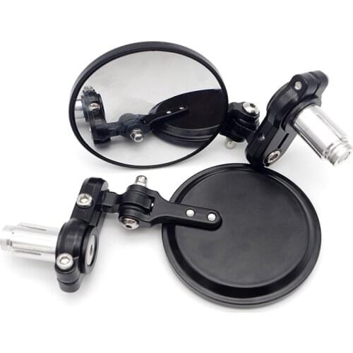 Motorcycle Handle Bar End Mirrors For honda cub bmw r1150r ducati monster 82honda vtr 250 yamaha tmax 530 honda cb 500x
