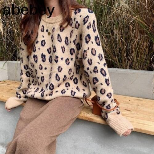 Knitted Sweater Pullover Women 2021 Winter Fashion o-Neck Loose Korean Warm Outwear Ladies Tops All-Match Jumper