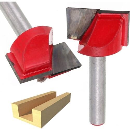 1Pc 22mm Bottom Cleaning Router Bit Wood Milling Cutter CNC Router Milling Wood Cleaning Bottom End Milling Cutter