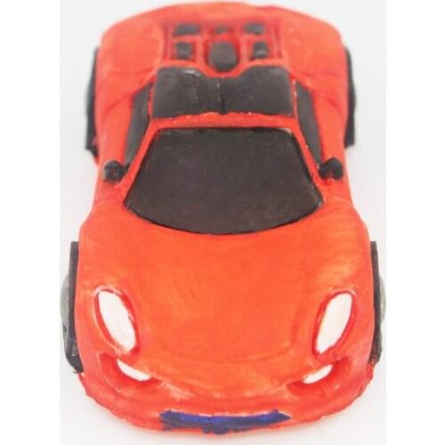 3D sports car aromatherapy plaster die mold chocolate roll sugar decoration three-dimensional baking mousse silica gel mold