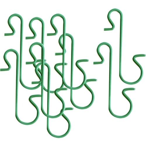 50Pcs Christmas Stainless Steel S-shaped Hooks For Christmas Tree S Shape Hanging Hook Decorations Home Accessories